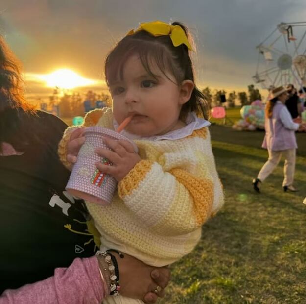 Inti, la bebé de Christian Nodal y Cazzu / Foto: Instagram