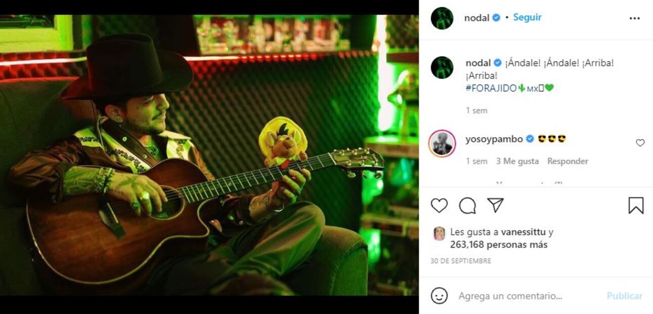 Exnovia de Christian Nodal fue a su concierto y asegura que sí se vieron