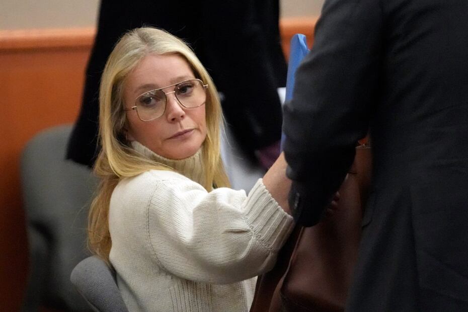Demandan a Gwyneth Paltrow por chocar contra un hombre mientras esquiaba