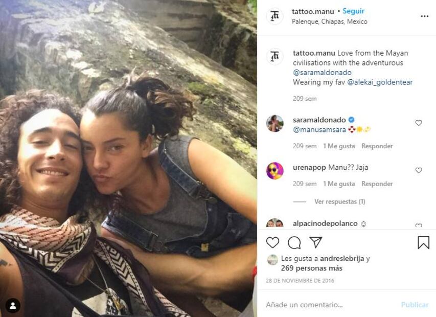 ¿Quiénes han sido las parejas de Sara Maldonado?