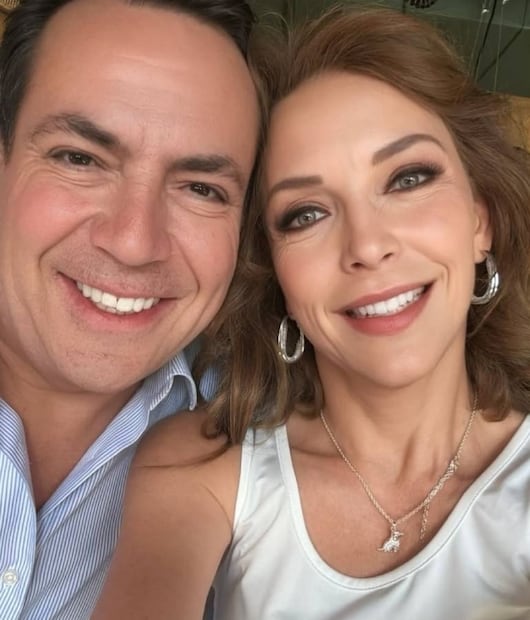 Laura Flores y Lalo Salazar / Foto: Instagram