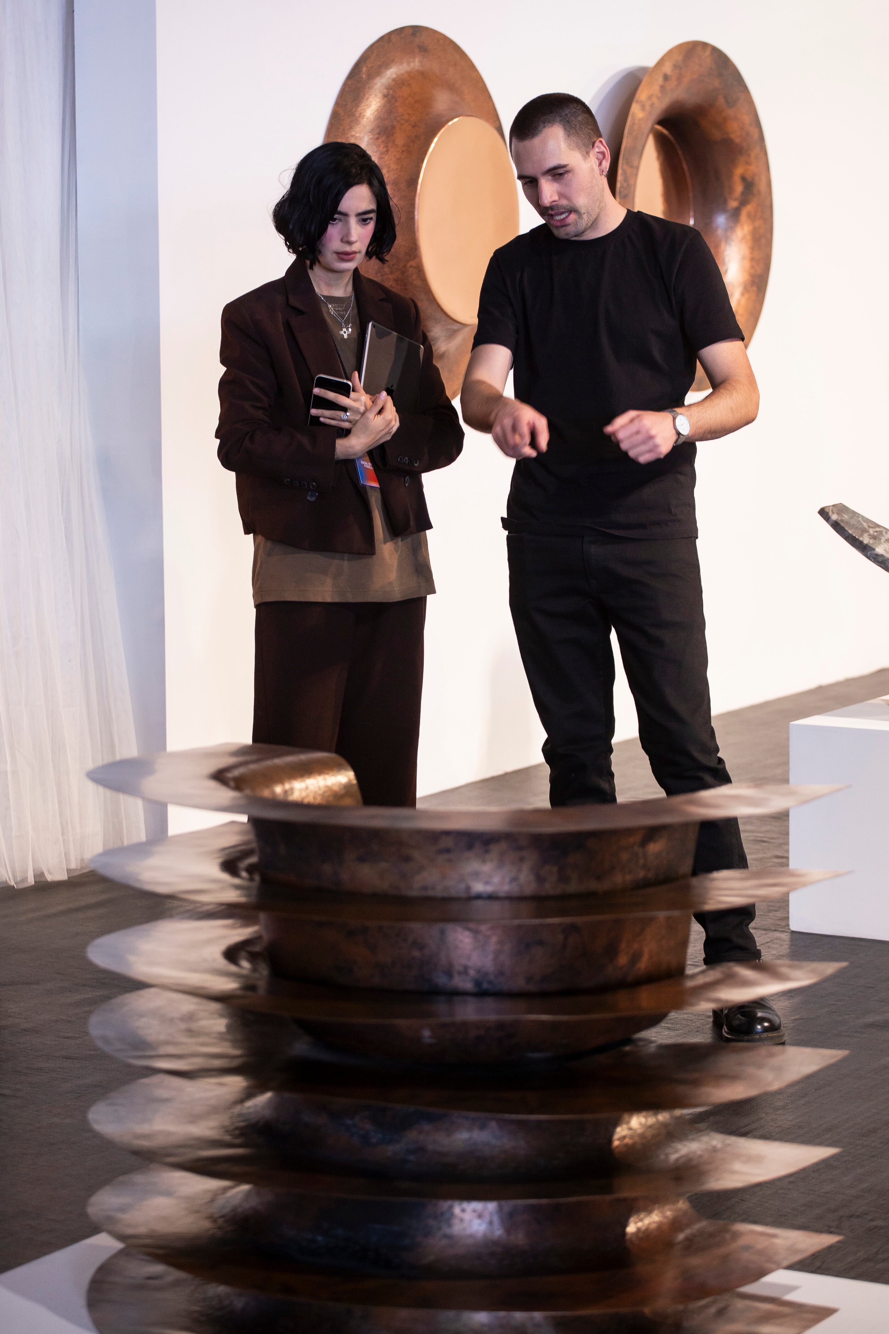 Diana Padilla y Manu Bañó. (Foto: Esteban Torreblanca)