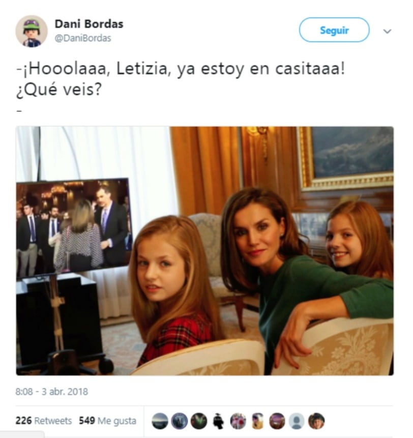 Los memes de la pelea de las reinas Letizia y Sofía ya circulan en la red