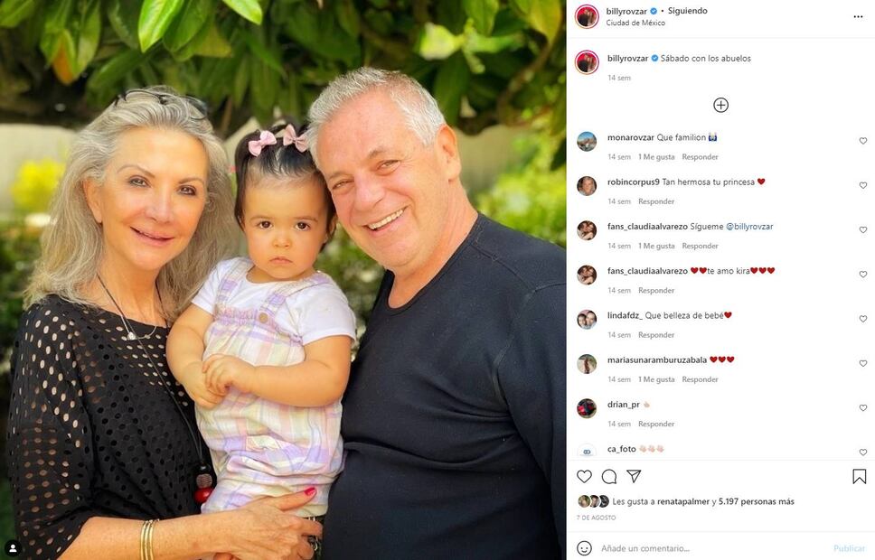 Billy Rovzar revela que Gina Diez Barroso está feliz con el pronto nacimiento de sus gemelos