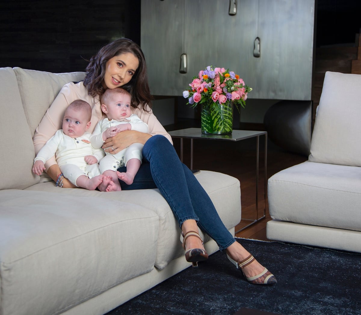 Así es la gran familia de Giovanna Acha y su vida con 5 hijos