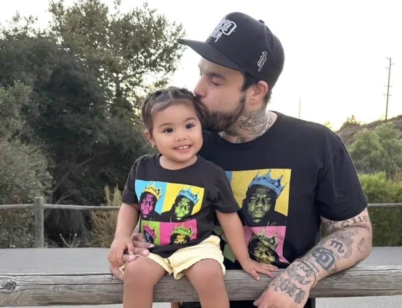 Emiliano Aguilar presumió una adorable foto con su hija / Foto: Instagram