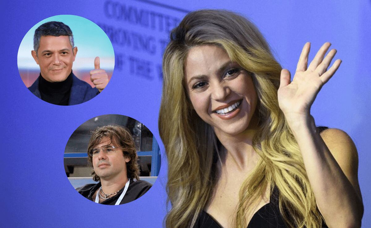 Shakira fue captada con un misterioso hombre ¿Alejandro Sanz o Antonio de la Rúa / Fotos: EFE