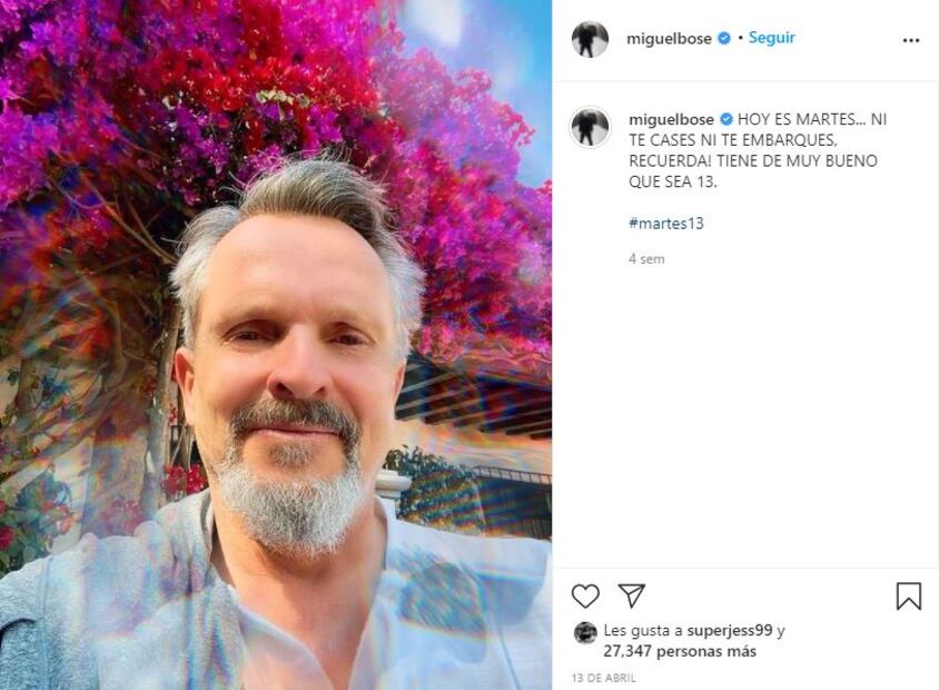 Miguel Bosé revela que publicará su autobiografía