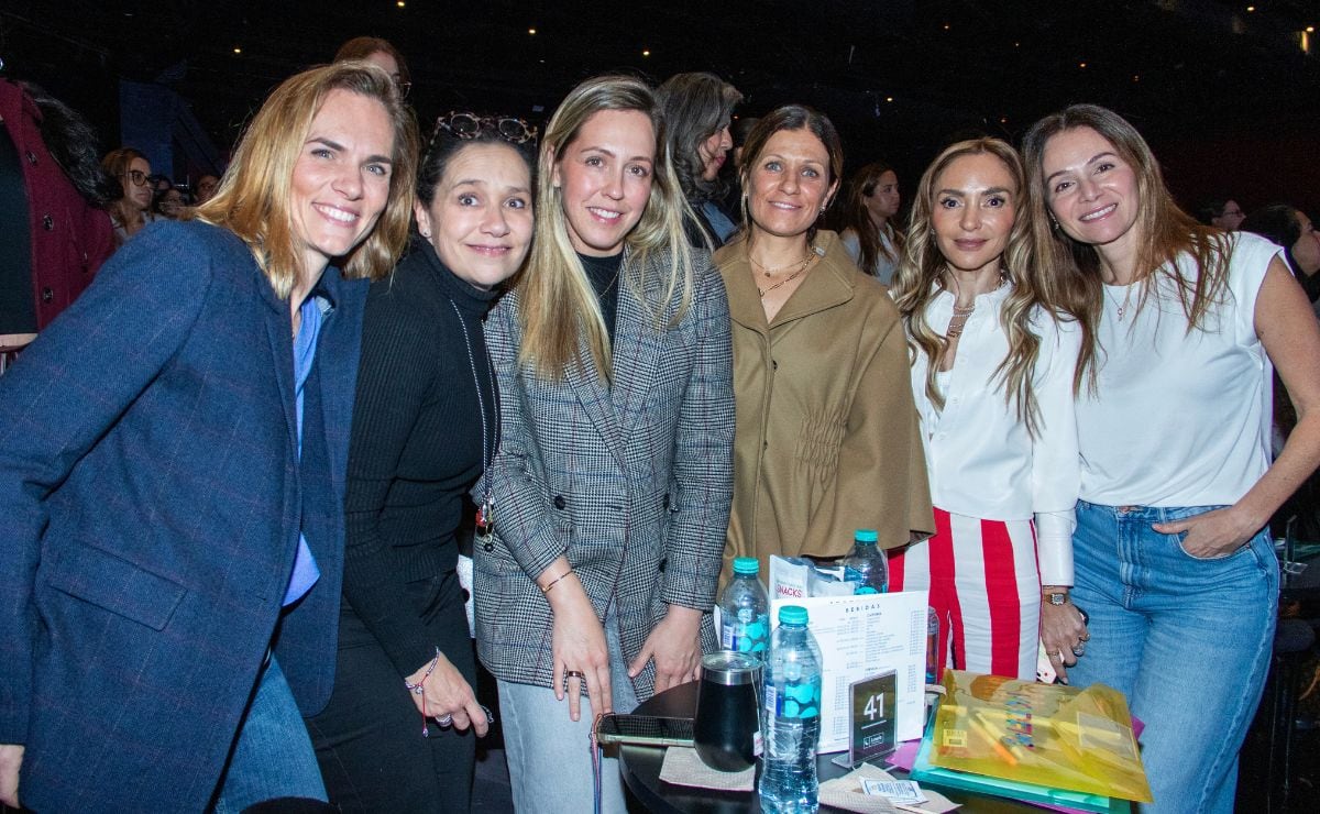 Nuria Bacardit, Pili Ruiz, Erika Matus, Brenda de Ovando, Paola Arreguin y Florencia Corral / Foto: Angélica Chema
