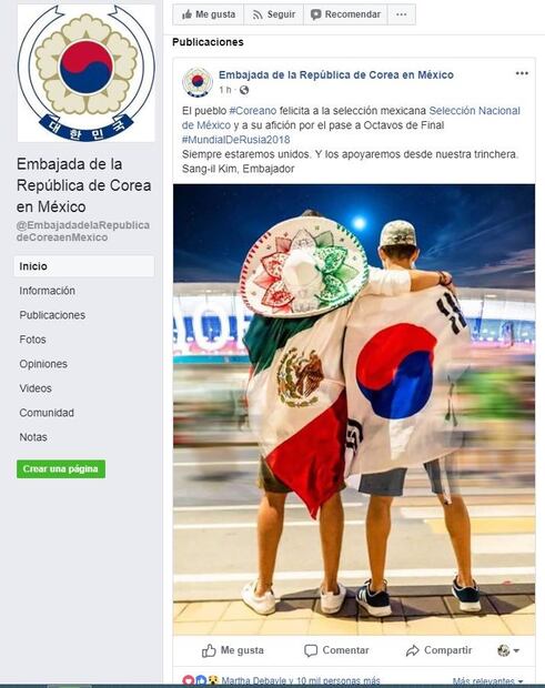 Lee el mensaje que el embajador de Corea le dedicó a la afición mexicana