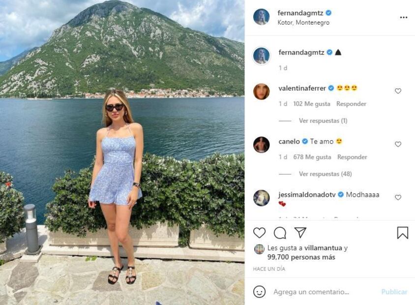 Así va la luna de miel del “Canelo” y Fernanda Gómez