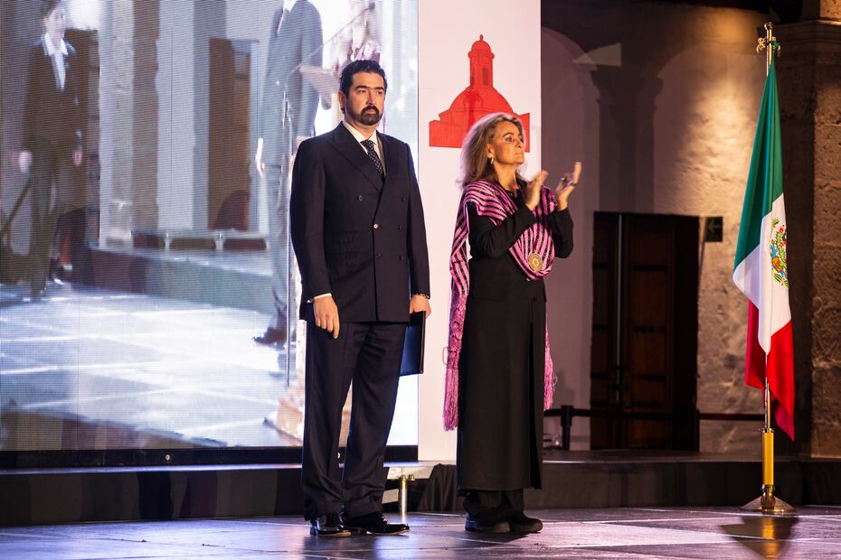 Rafael Tovar López-Portillo y Carmen López-Portillo. (Foto: Esteban Torreblanca)