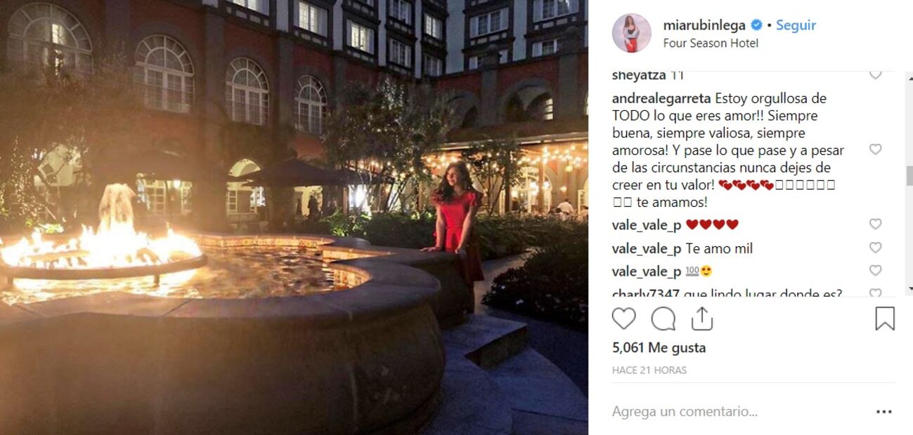 Andrea Legarreta dedica conmovedor mensaje a su hija Mía