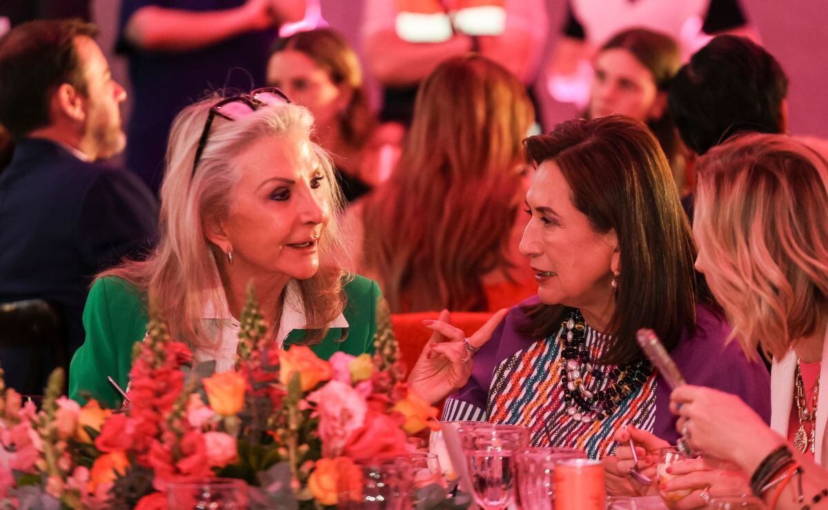 Gina Díez Barroso y Xóchitl Gálvez / Foto: Esteban Torreblanca