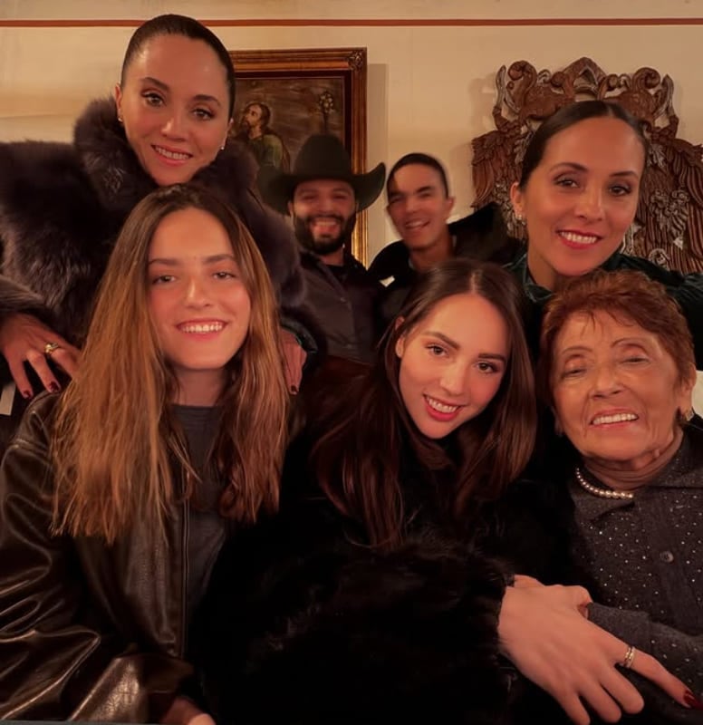 Analiz Aguilar celebra Navidad con  su familia / Foto: Instagram