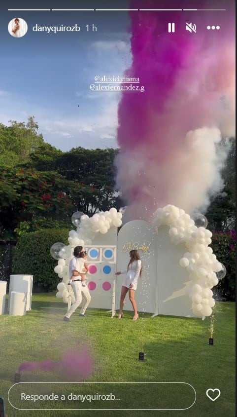 Alejandro Fernández Jr. y Alexia Hernández descubren que serán papás de otra niña / Instagram