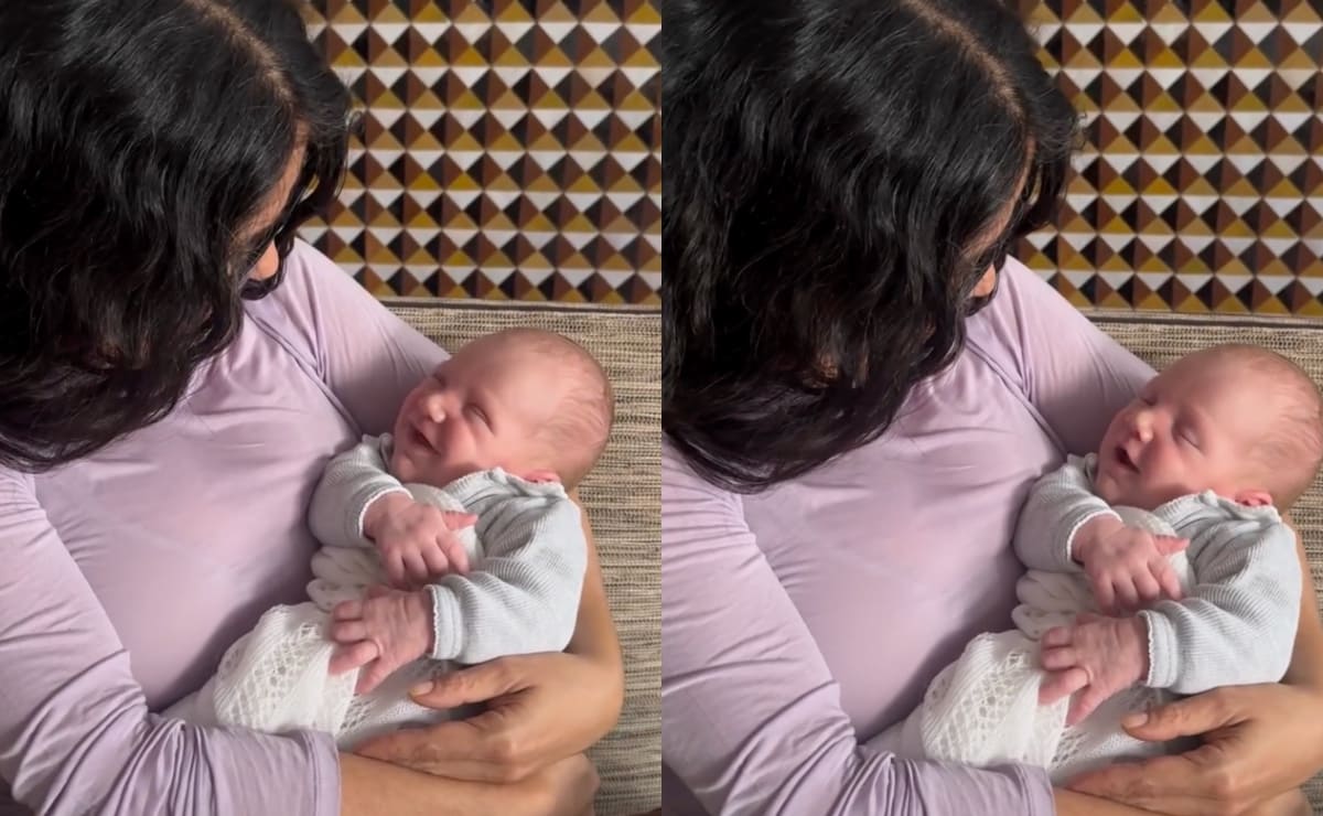 Salma Hayek con su nieto François. (Foto: Instagram)