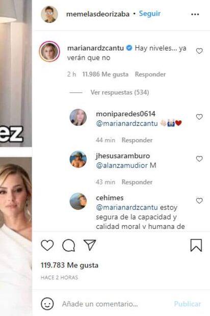 "Hay niveles", responde Mariana Rodríguez Cantú tras compararla con Angélica Rivera
