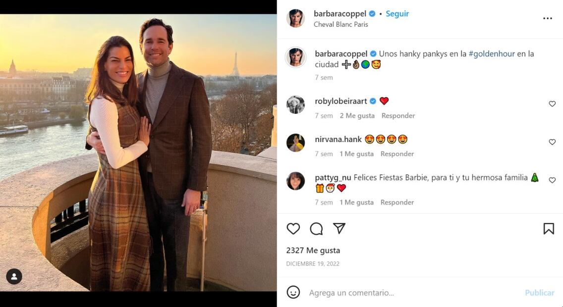 Bárbara Coppel y Alejandro Hank celebran su 7 aniversario de bodas