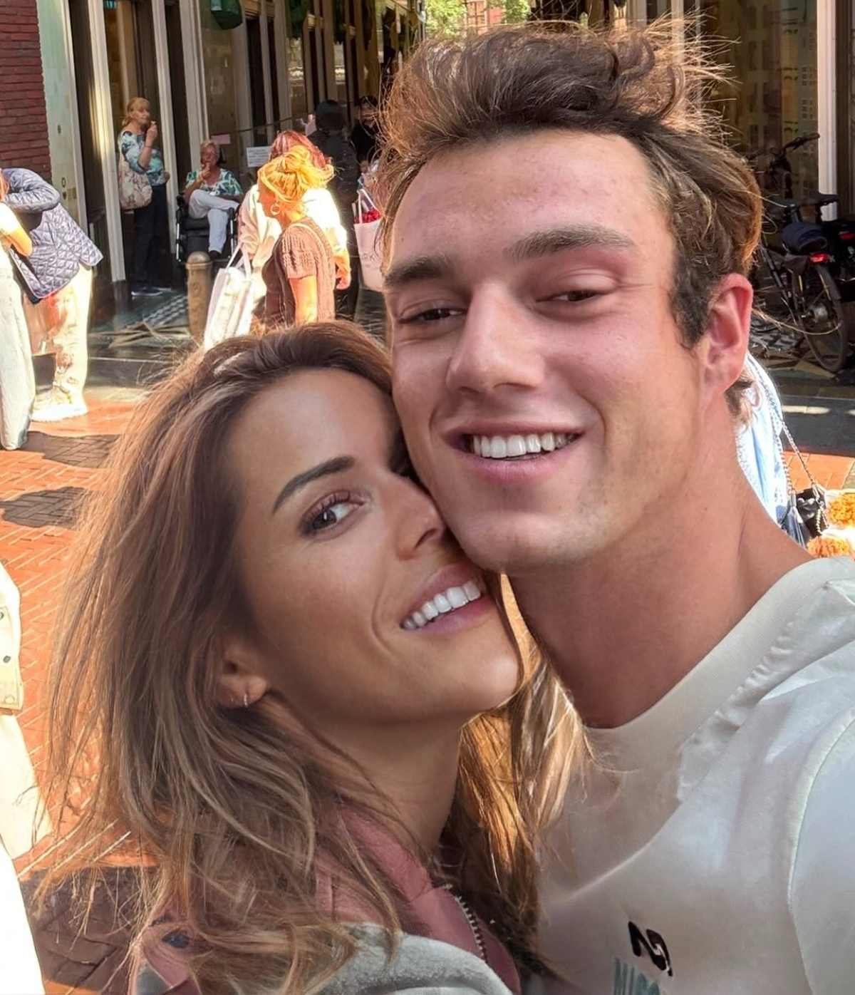 Tiphaine Auzière y Antoine Lecomte (Foto: Instagram)