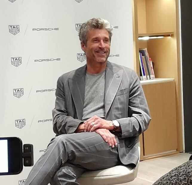 Patrick Dempsey en el cocktail organizado por Porsche / Revista Clase