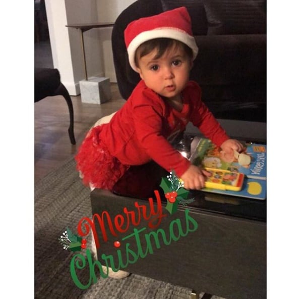 Las fotos más tiernas de Lúa Guerra Vega en su primer año