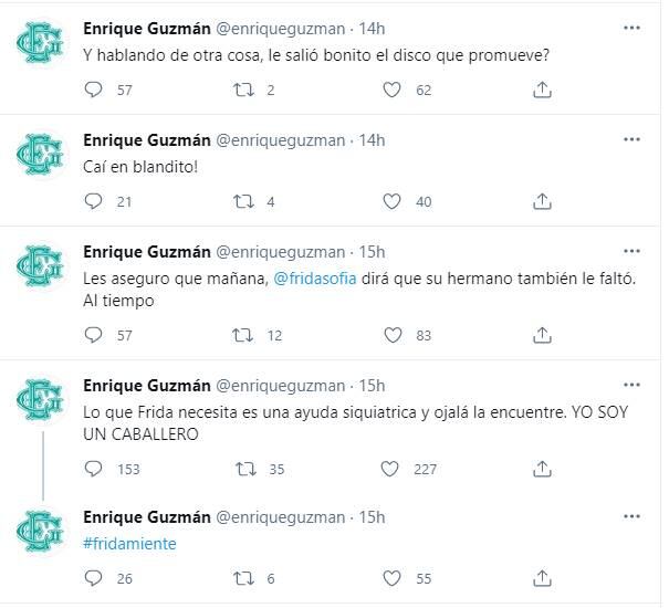 Enrique Guzmán: Con #YoSíTeCreo seguidores apoyan a Frida Sofía tras denuncia de abuso sexual 