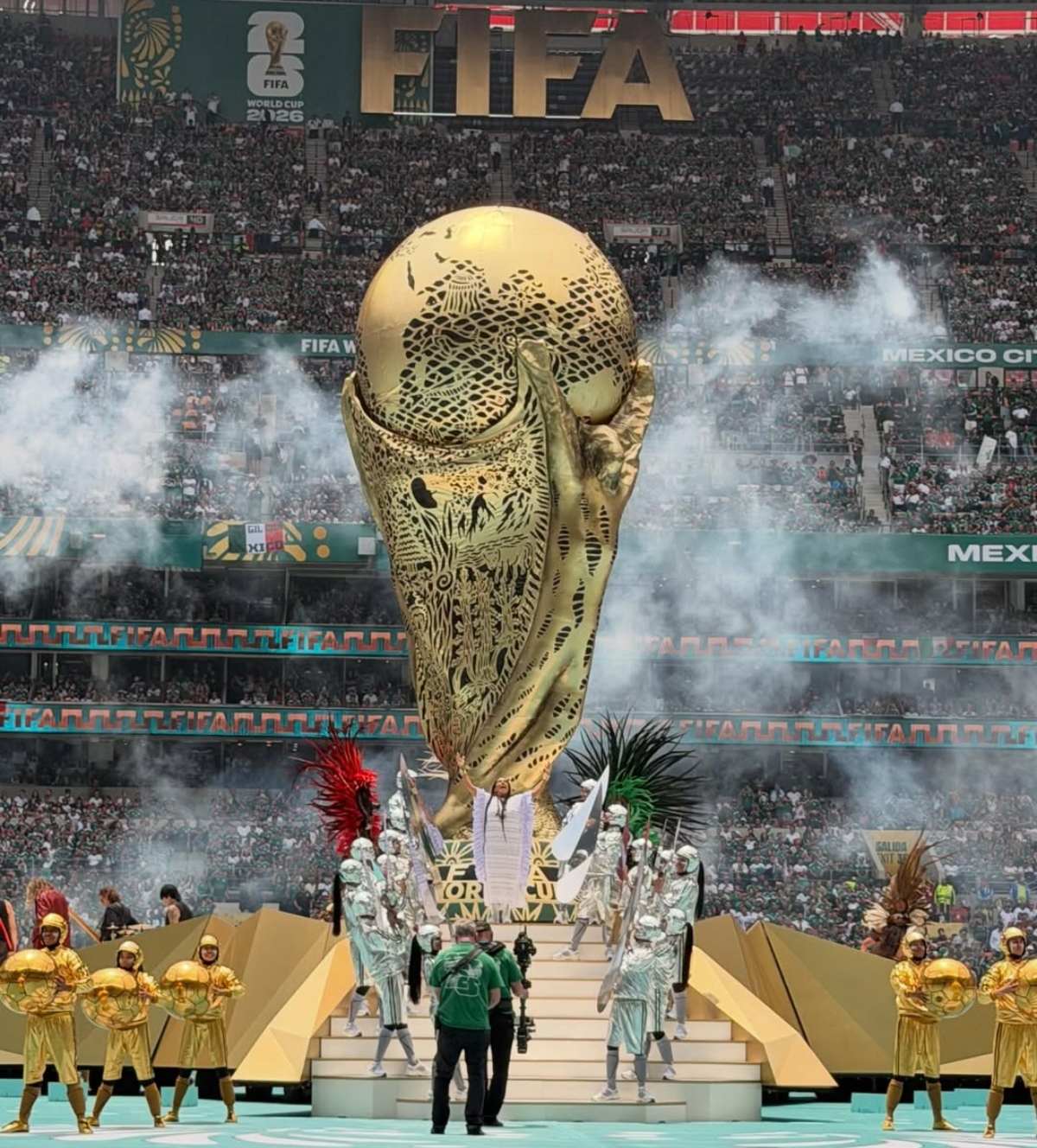 Lila Downs en la inauguración del Mundial 2026 / Foto: Instagram