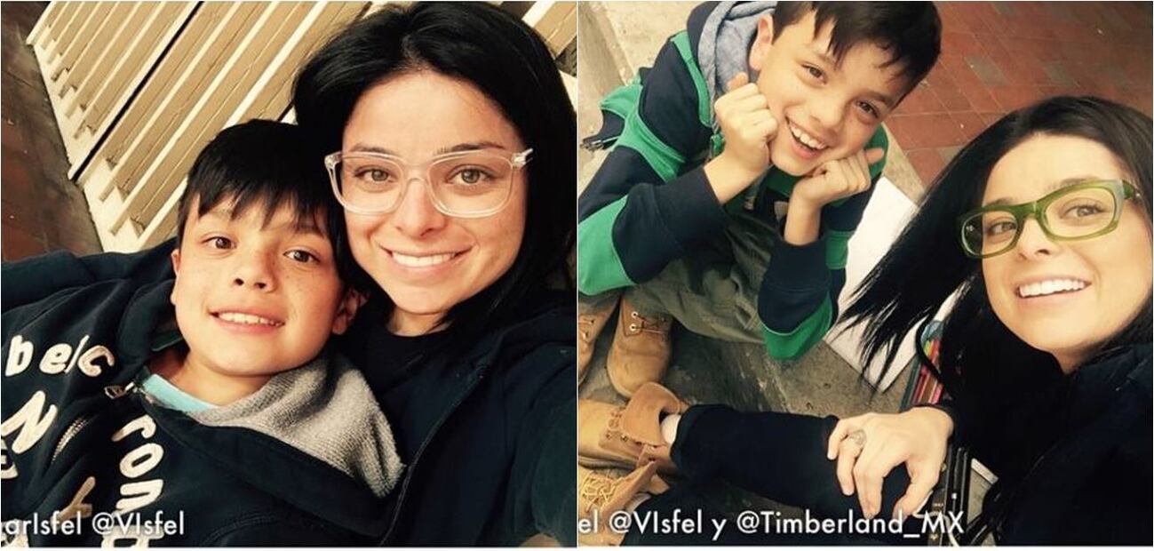 Las mejores FOTOS de Violeta Isfel y su hijo Omar