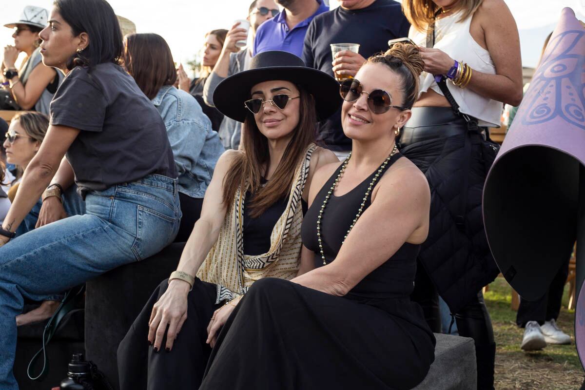 Karin Molina y Gisela Rodríguez. (Foto: Esteban Torreblanca)