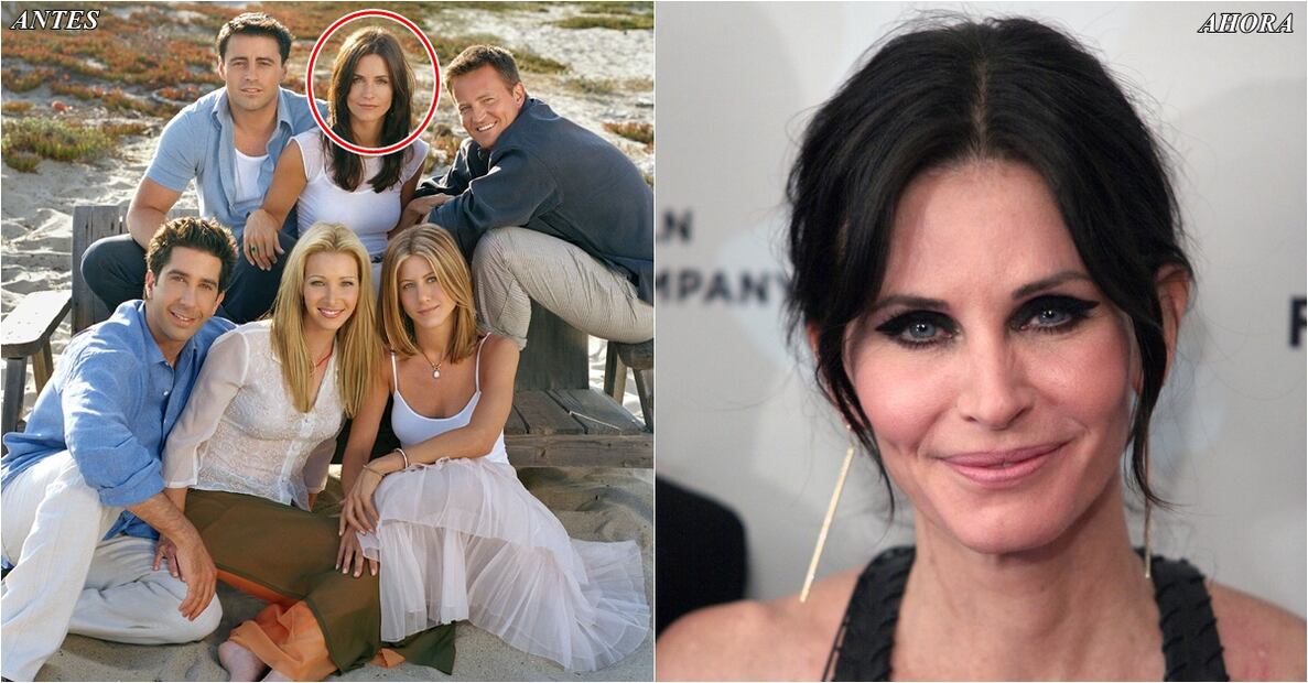 El cambio desafortunado de Courteney Cox 