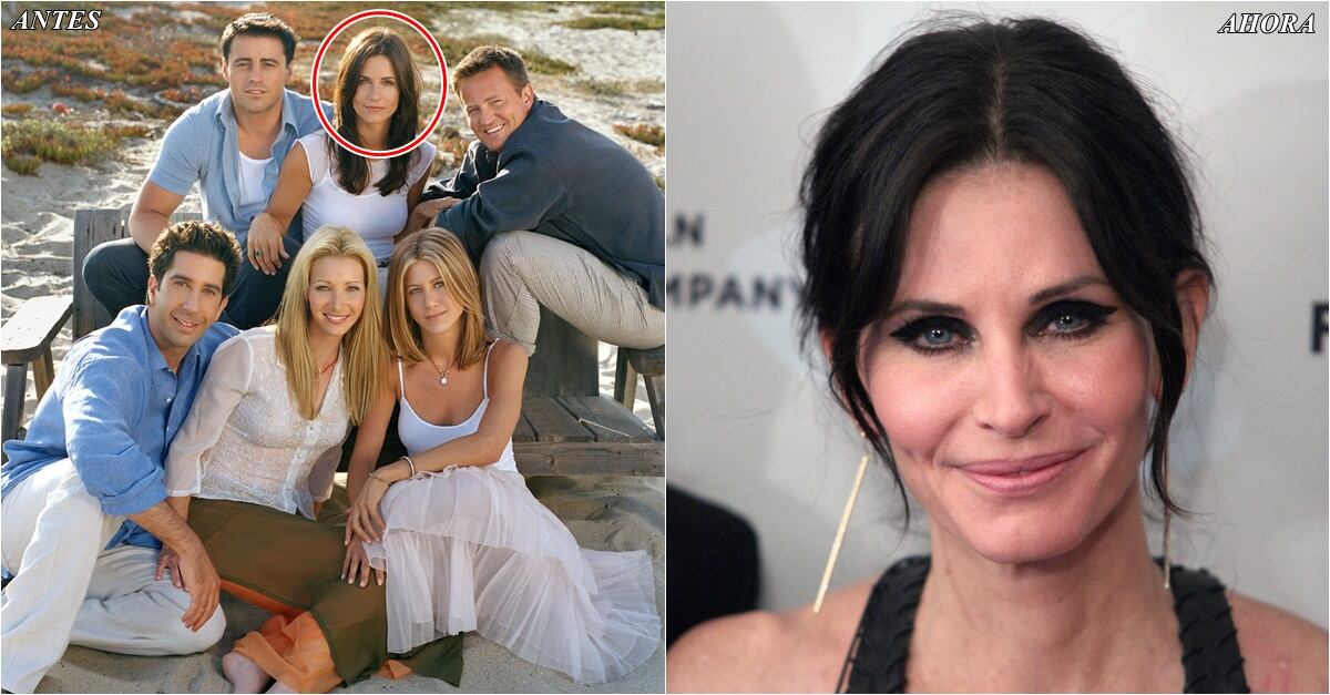 El cambio desafortunado de Courteney Cox 