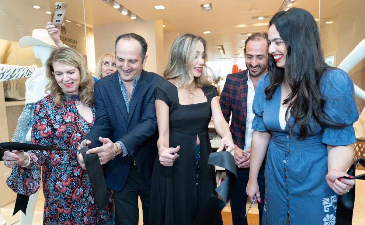 Olivia Peralta inaugura boutique de Lydia Lavín y Montserrat Messeguer