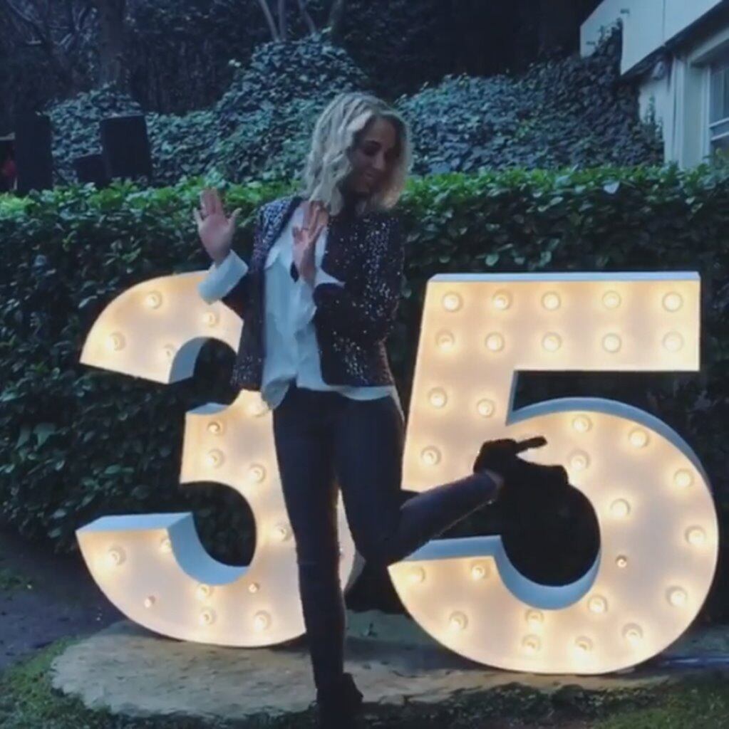 Paula Arango celebró su cumpleaños 35 ¡Cuerpazo!