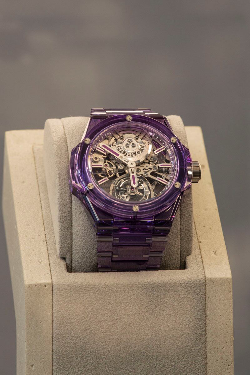 Reloj Hublot. (Foto: Esteban Torreblanca)