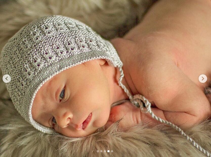 Foto: Kilian, hijo de Bárbara Coppel y Alejandro Hank, cumple un mes de vida