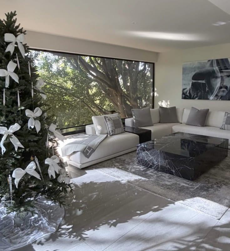 El árbol de navidad de Alex Fernández y Alexia Hernández 2025 / Foto: Instagram