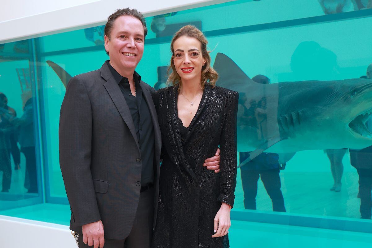 Gerardo Díaz Ordaz y Andrea Kalis. (Foto: Héptor Arjona)