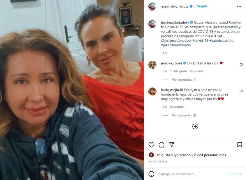 Kate del Castillo dio positivo a Covid-19