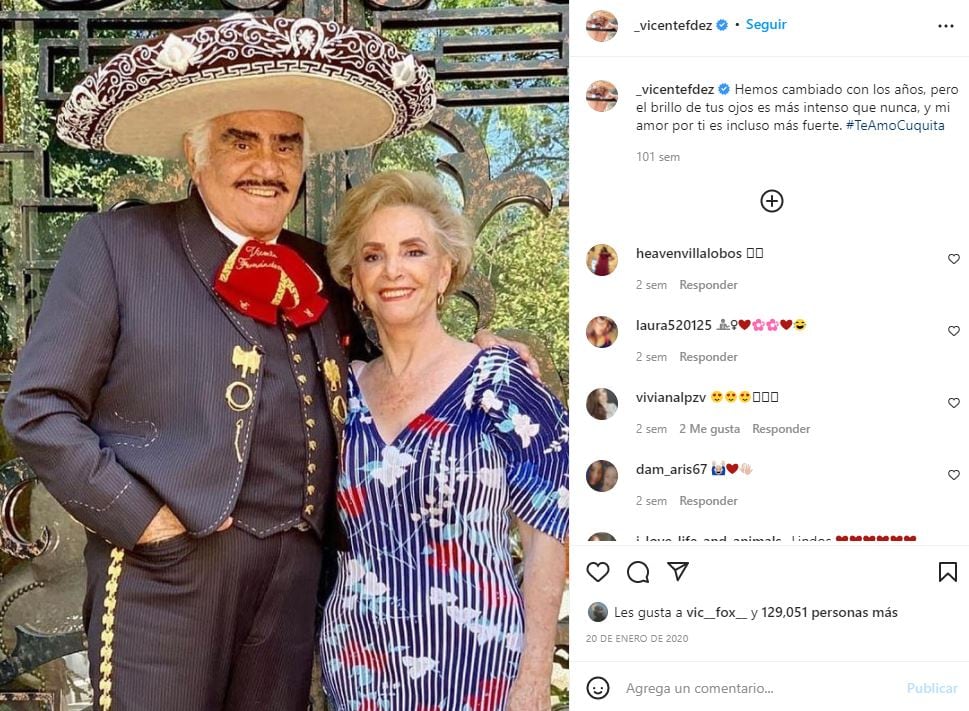 Vicente Fernández tenía millonaria suma en sus trajes de charro