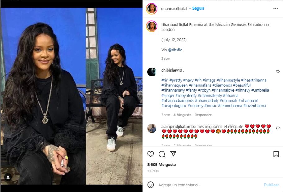 Rihanna pasea por Nueva York con jeans super amplios tras 2 meses de convertirse en mamá