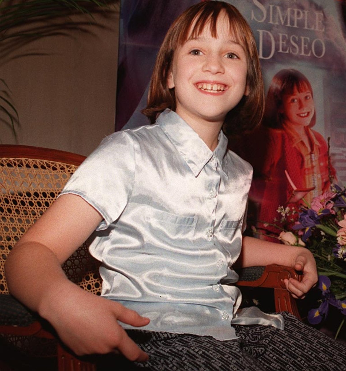 Mara Wilson protagonizó la película "Matilda" / El Universal