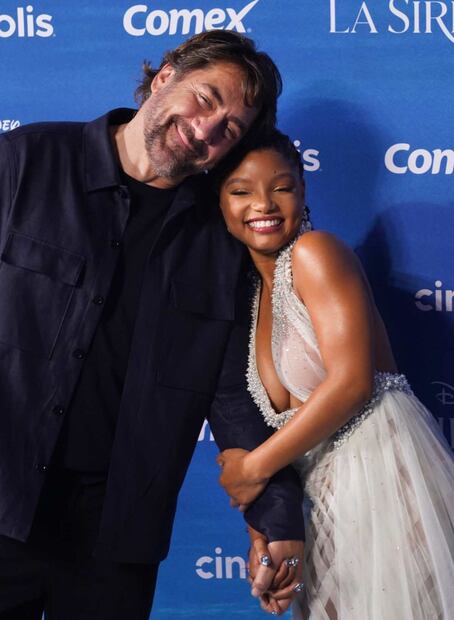 Con un vestido transparente, Halle Bailey deslumbra en el estreno de "La Sirenita" en México