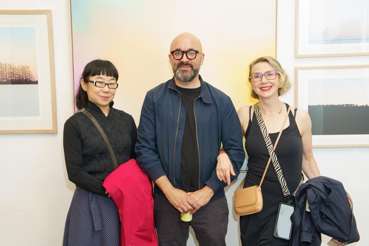Miho Hagino, Fernando Montiel Klint y Agnieszka Kotecka. Foto: Héptor Arjona