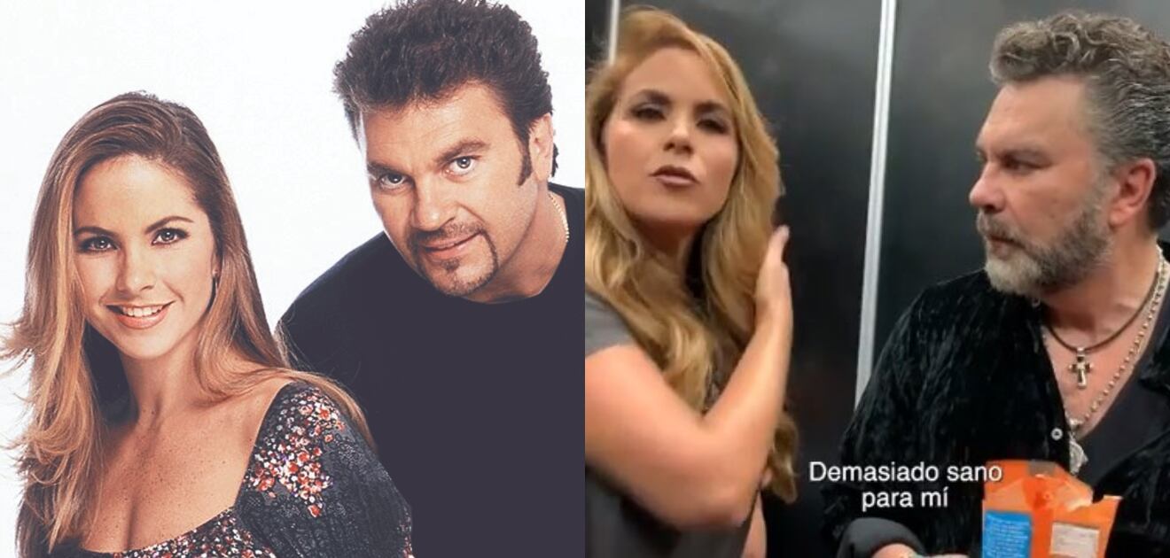 Video: Entre bromas, Lucero y Mijares se divierten en los camerinos 