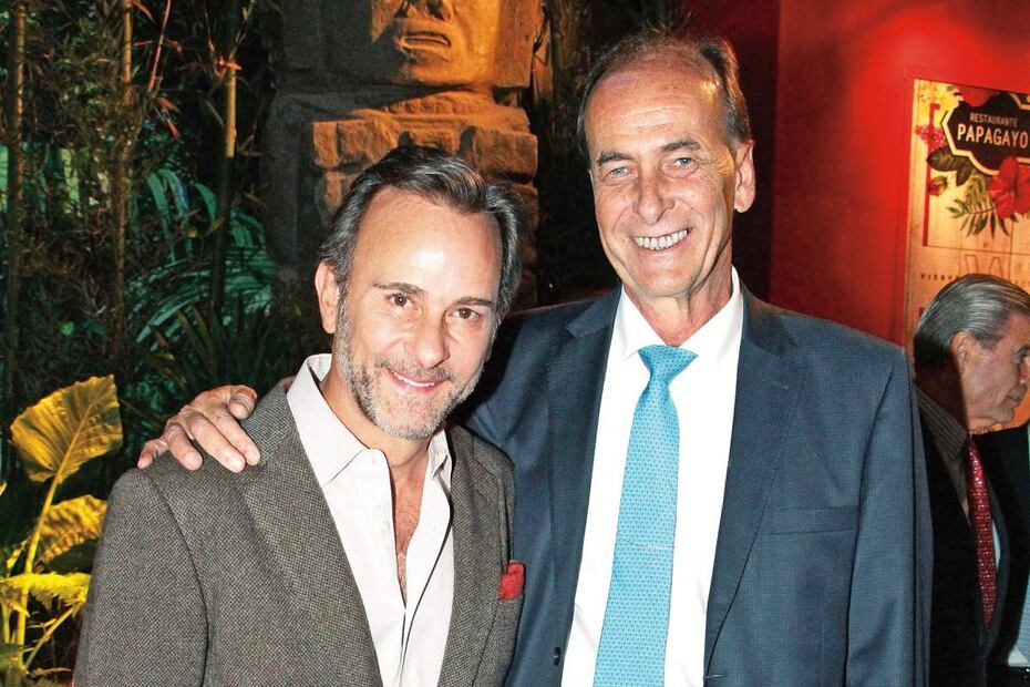 Con Marco Beteta en Millesime. (Foto: Archivo El Universal)
