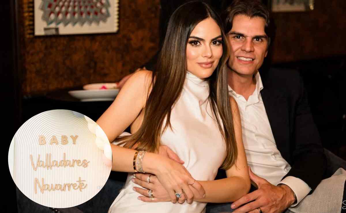 Ximena Navarrete y Juan Carlos Valladares celebran gender reveal de su bebé