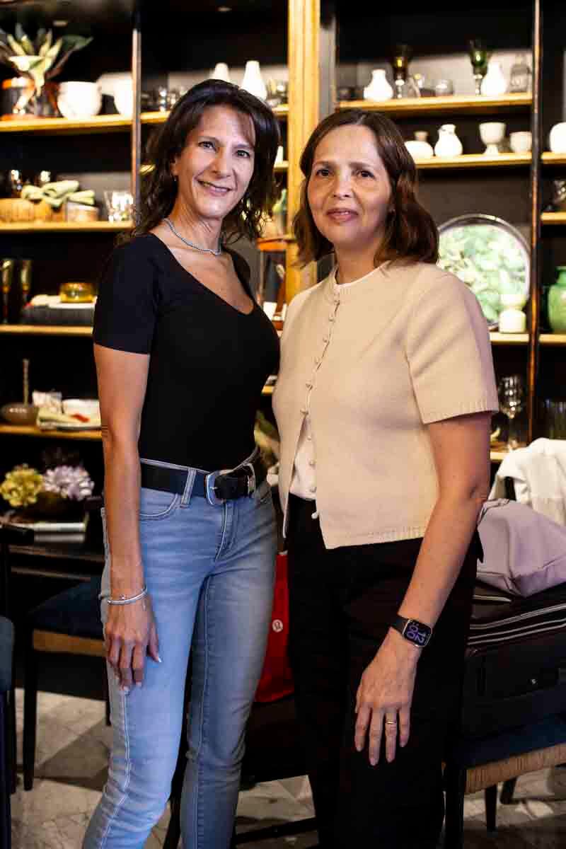 Dina Liberman y Alessandra Meza. (Foto: Esteban Torreblanca)