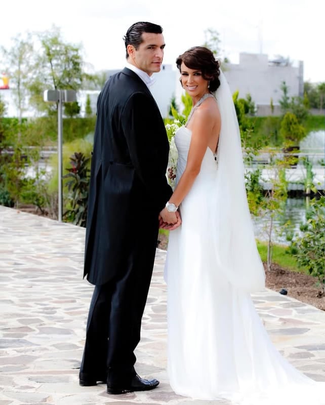 La boda de Jacky Bracamontes y Martín Fuentes en 2011 / Foto: Facebook