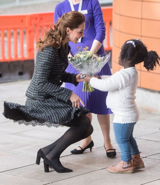 Kate Middleton y su sexy contratiempo con el viento 